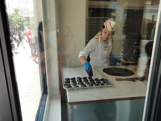 Master Candysmith at work