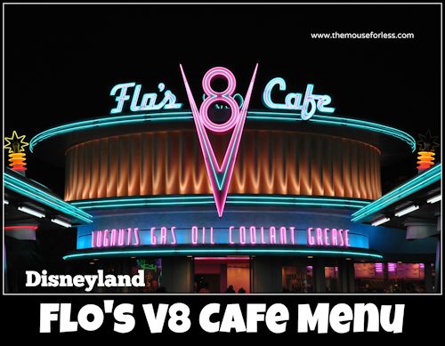 Flo's V8 Cafe Menu