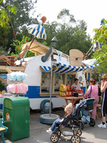 Disneyland Snack Cart