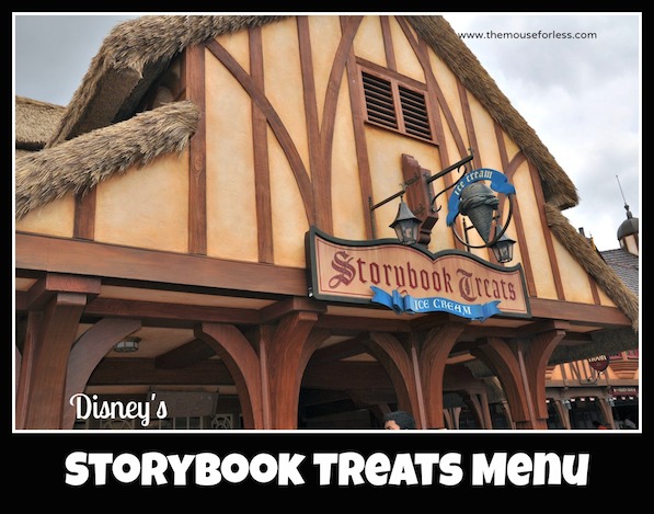 Storybook Treats Menu at the Magic Kingdom #DisneyDining #Walt Disney World