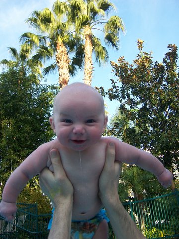 Baby in Pool