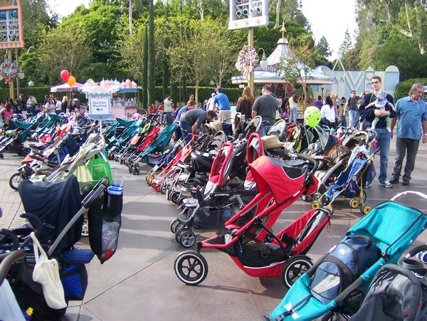 stroller parking