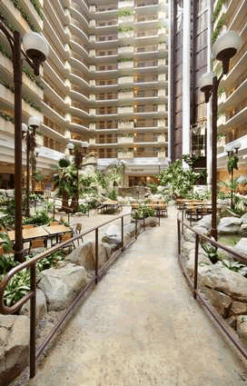 Embassy Suites Hotel Anaheim North Atrium