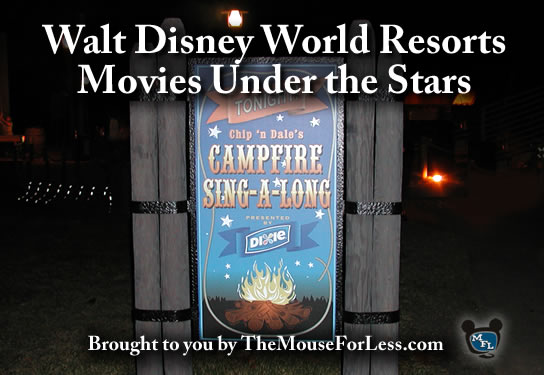 Walt Disney World Movies Under the Stars