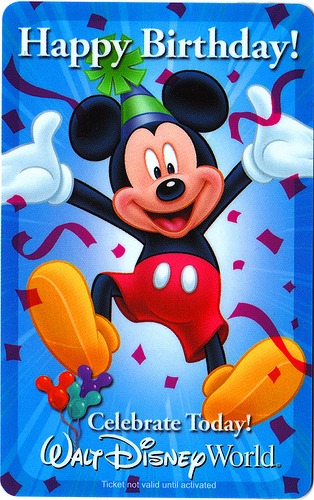 Celebrating a Birthday at Walt Disney World