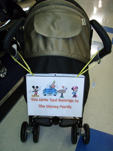 stroller signs for disney world