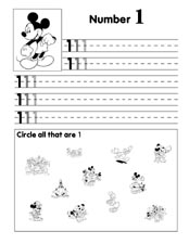 Number Practice Page 1