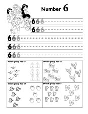 Number Practice Page 6