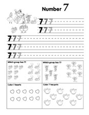 Number Practice Page 7