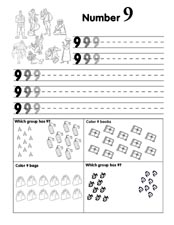 Number Practice Page 9