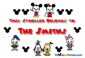 Stroller Identification Tags For You To Customize And Personalize