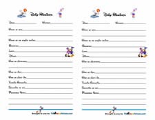 Mickey Mouse Trip Journal