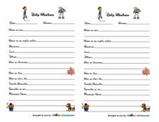 Mickey Mouse Trip Journal