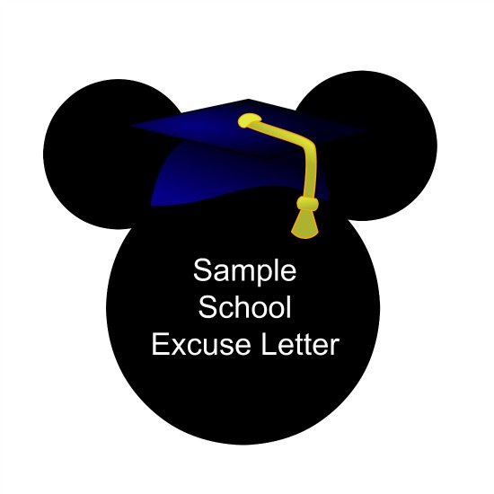 School Excuse Sample Letters