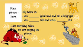 Lion King Kids ID