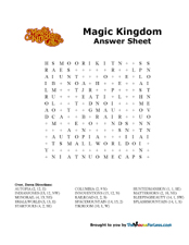 Disney Word Search