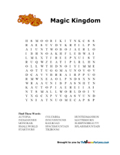 Disney Word Search