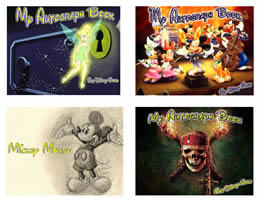 Homemade Disney Autograph Books for you to customize