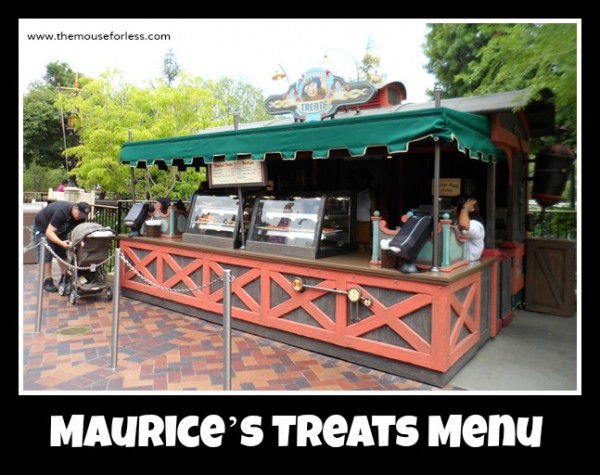 Maurice's Treats Menu