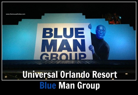 Universal Studios Orlando Blue Man Group Seating Chart