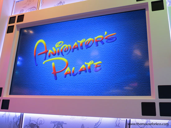 Disney Cruise Line Animator's Palate