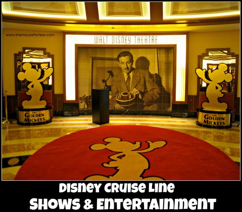Disney Cruise Line Entertainment