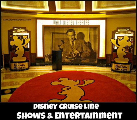 Disney Cruise Line Entertainment