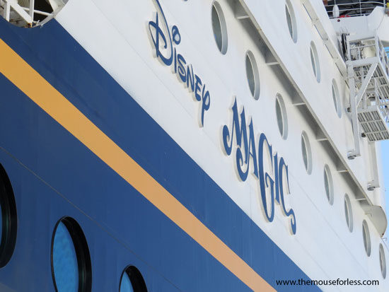 Disney Magic Ship Exterior Logo