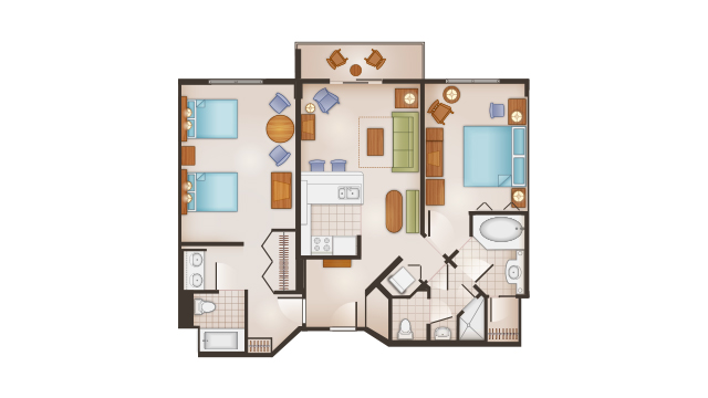 2 Bedroom