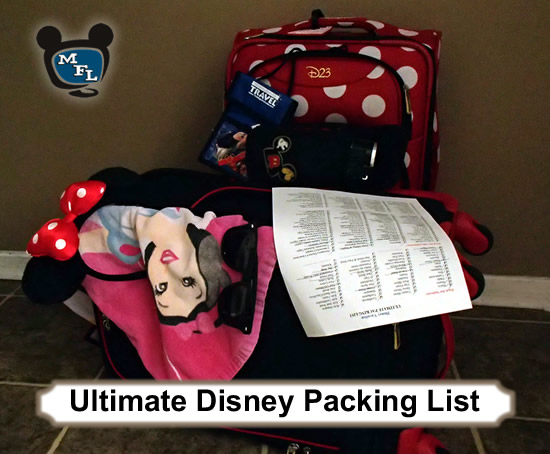 Ultimate Packing List for Disney Vacations