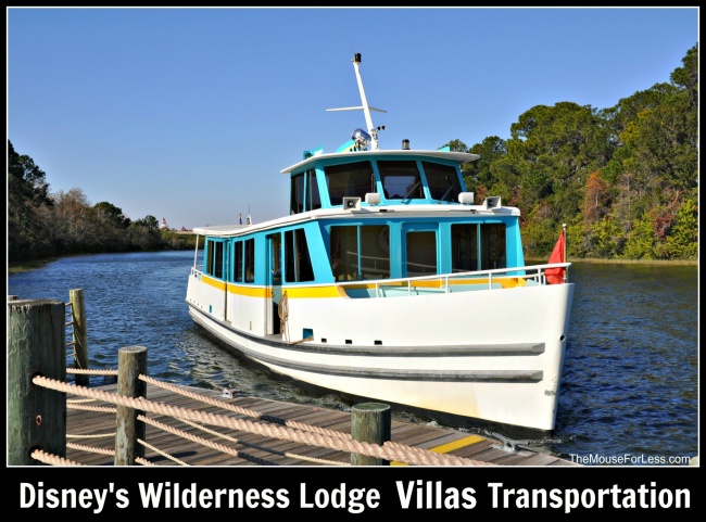 Disney's Wilderness Lodge Villas Transportation