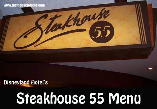 Steakhouse 55 Menu