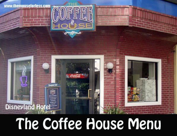 Coffee House Menu