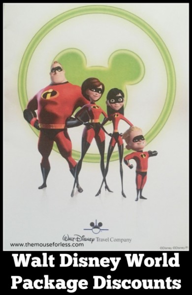 Walt Disney World Package Discounts