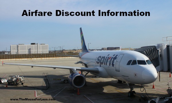 Airfare Discount Information