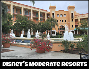 Walt Disney World Moderate Resorts