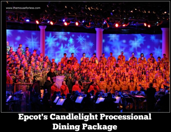 Candlelight Processional dining packages