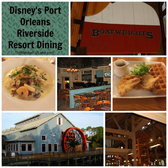 Disney's Port Orleans Riverside Dining