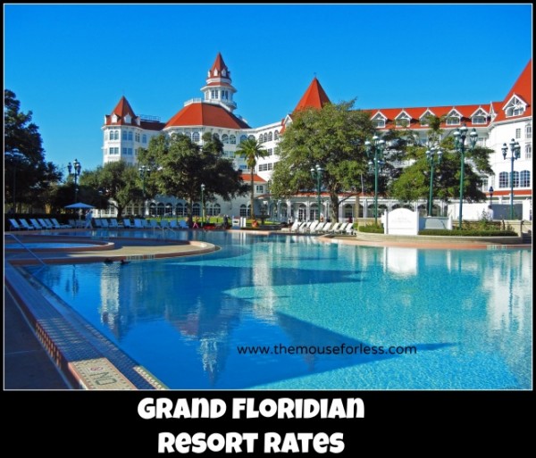 Grand Floridian Resort Rates