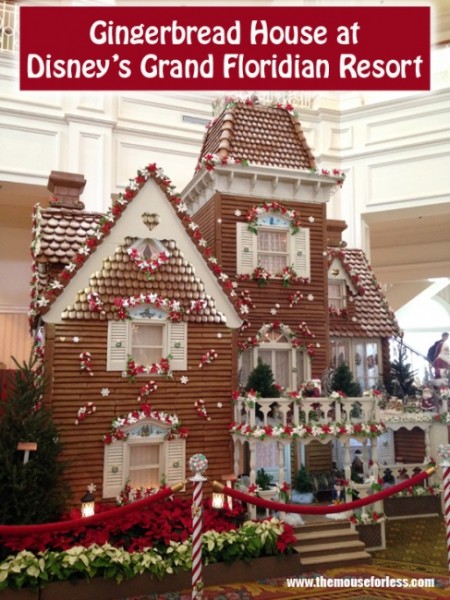 Gingerbread House at Disney's Grand Floridian Resort