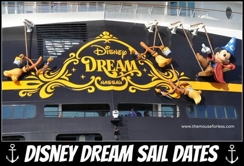 Disney Dream Cruise Dates