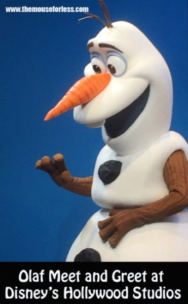 Olaf Meet and Greet