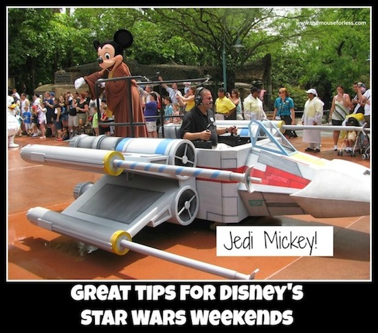 Star Wars Weekends Tips from themouseforless.com #DisneyWorld #StarWarsWeekends