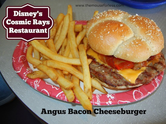 Cosmic Rays Menu at the Magic Kingdom #DisneyDining #MagicKingdom