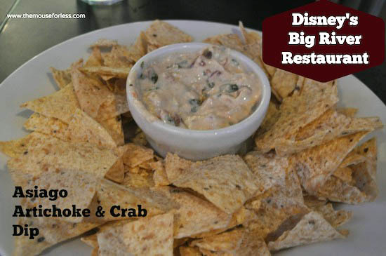 Asiago Artichoke & Crab Dip from Big River Grille at Disney's BoardWalk Resort #DisneyFood #WaltDisneyWorld