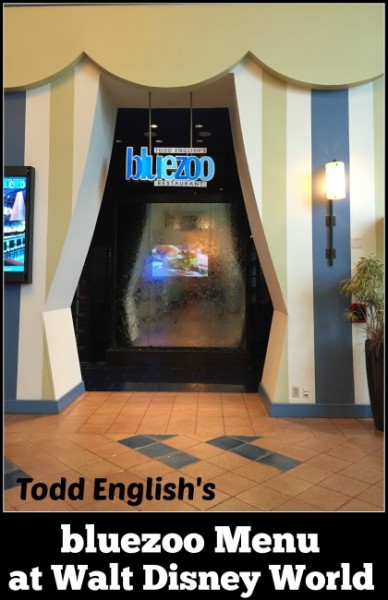 Todd English's bluezoo Menu