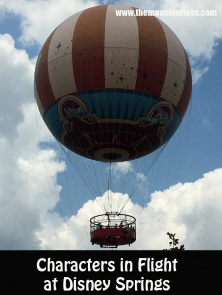 Characters in Flight at Disney Springs