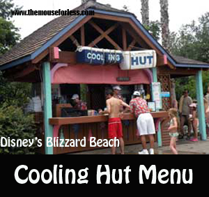 Cooling Hut Menu