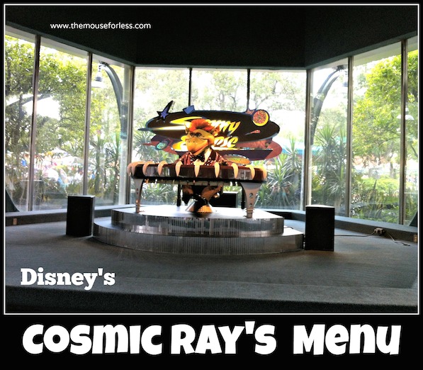 Cosmic Ray's Starlight Cafe Menu at the Magic Kingdom #DisneyDining #MagicKingdom