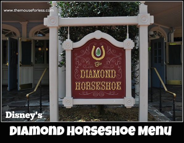 Diamond Horseshoe Menu at Magic Kingdom #DisneyDining #MagicKingdom